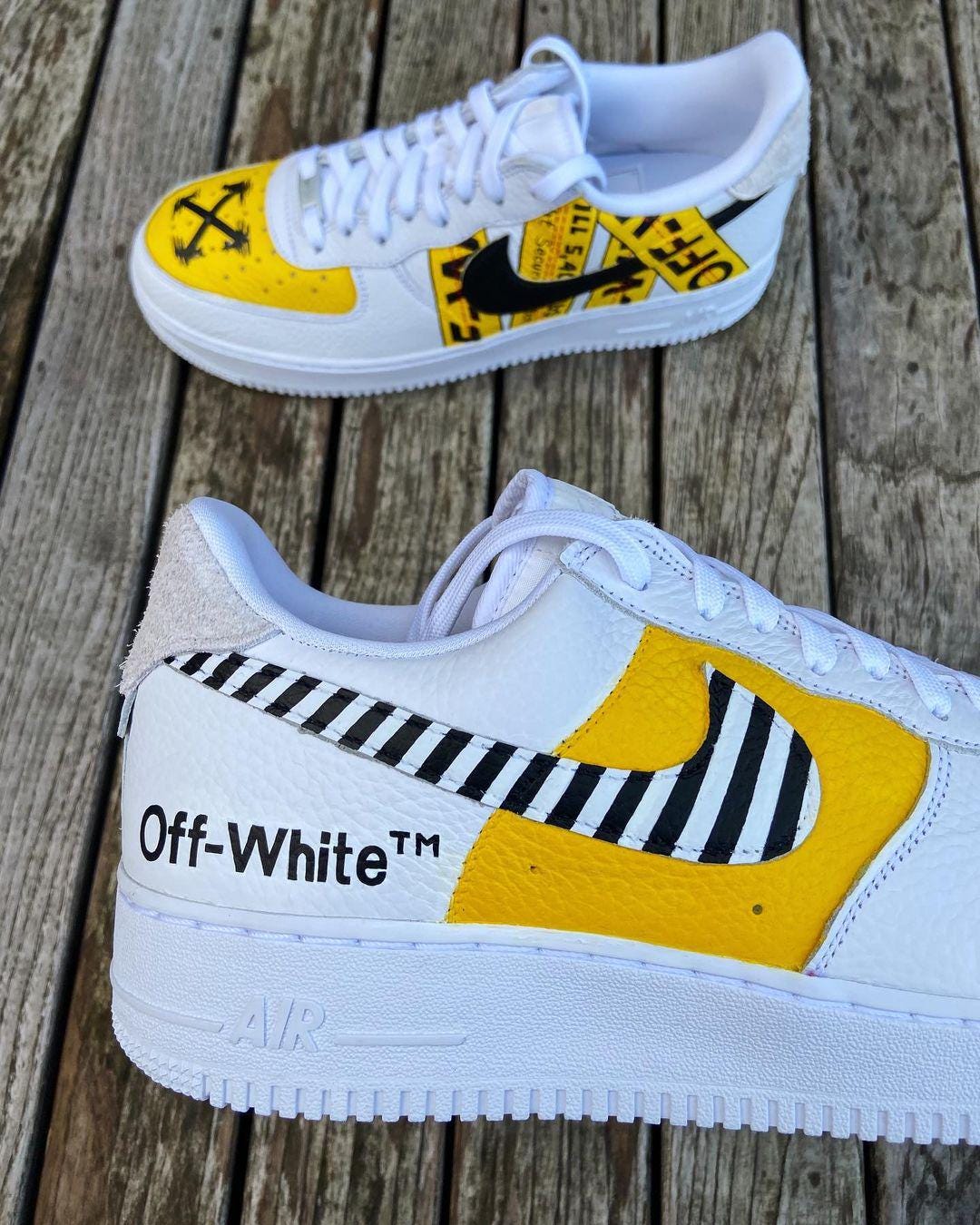 Custom Hand-Painted Air Force 1 Sneakers: AF1 white personalized gift design wedding fashion trainers anime shoes