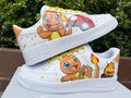 Hand Painted Air Force 1 Sneakers: Custom Anime Shoes white personalized gift design wedding fashion trainers