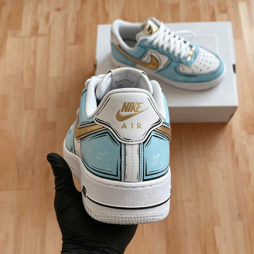 Custom Air Force 1 Comic Art ,Hand Painted Sneakers,Personalized Sneakers,Gift for him