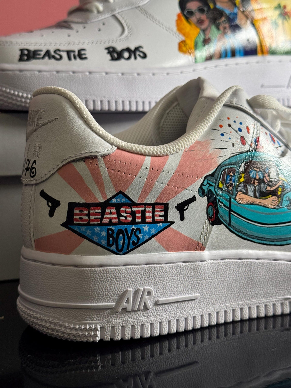 Personalized painted custom shoes for him & her