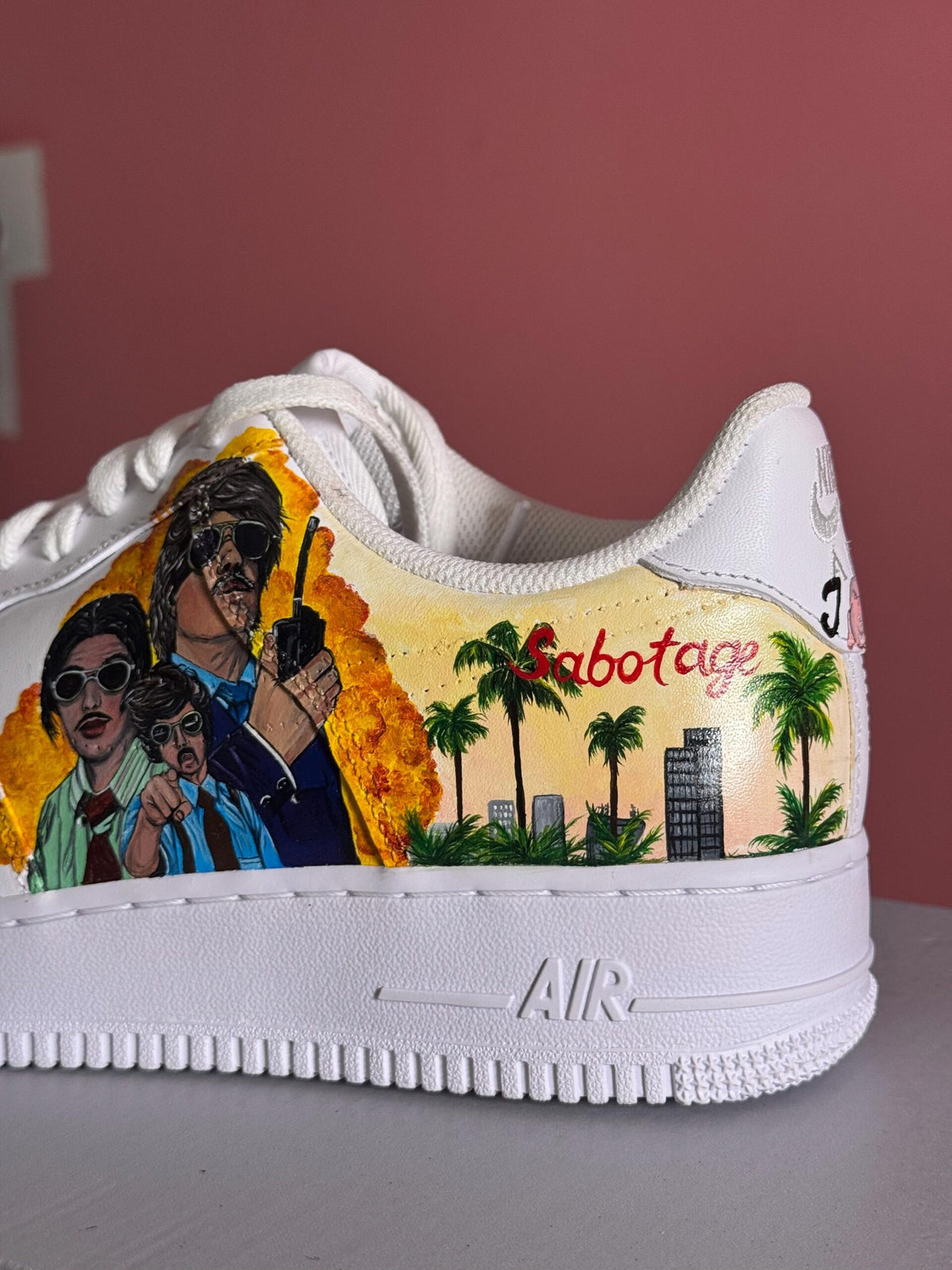 Personalized painted custom shoes for him & her