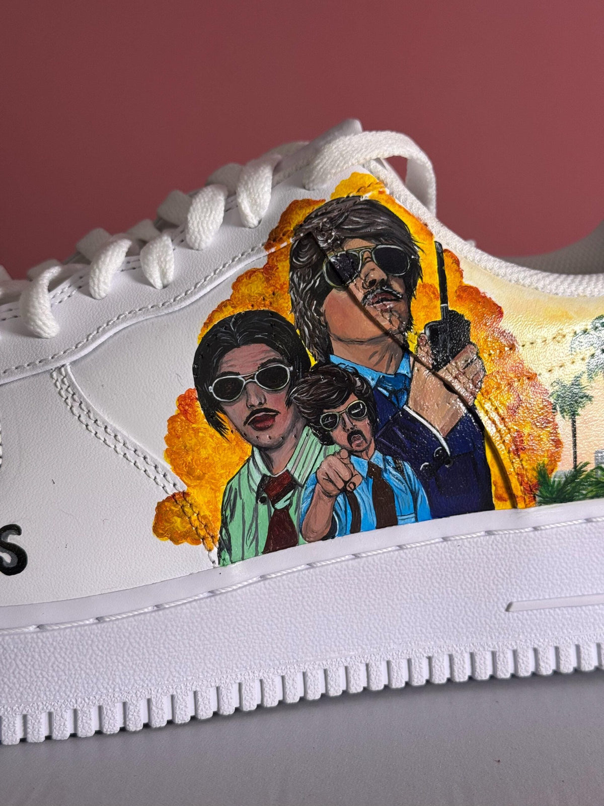 Personalized painted custom shoes for him & her