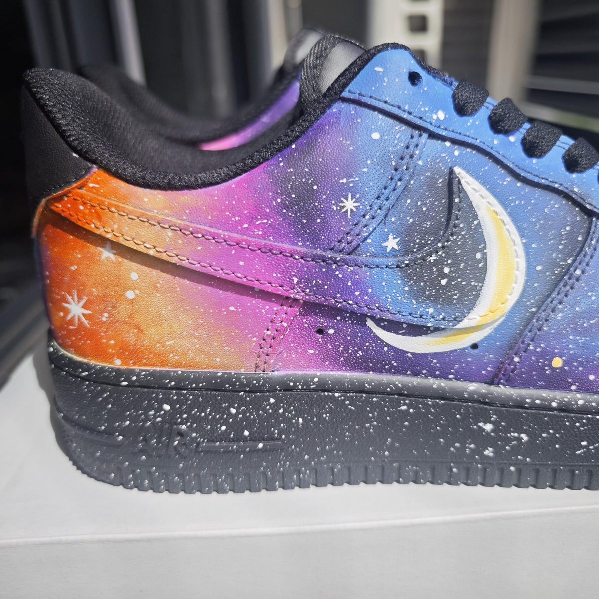 Custom Air Force 1 Galaxy Sneakers ,Hand Painted Celestial Shoes,Gift for him or her