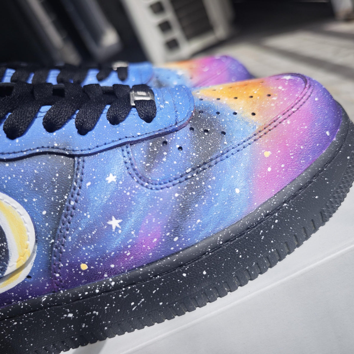 Custom Air Force 1 Galaxy Sneakers ,Hand Painted Celestial Shoes,Gift for him or her